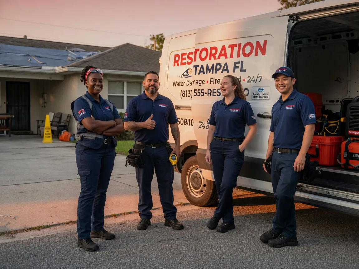 Water Damage Restoration company in Nederland, TX